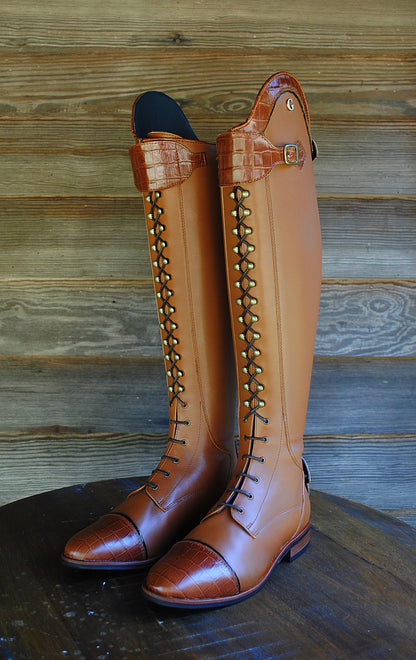 LAUREL Laces Tall Boots